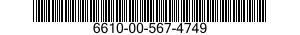 6610-00-567-4749  6610005674749 005674749