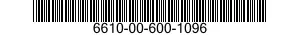 6610-00-600-1096  6610006001096 006001096