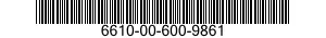 6610-00-600-9861  6610006009861 006009861