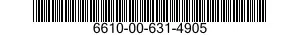 6610-00-631-4905  6610006314905 006314905