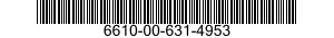 6610-00-631-4953  6610006314953 006314953