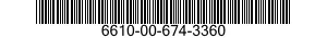 6610-00-674-3360  6610006743360 006743360