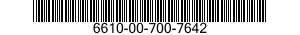 6610-00-700-7642  6610007007642 007007642