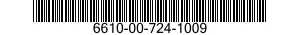 6610-00-724-1009  6610007241009 007241009