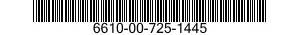 6610-00-725-1445  6610007251445 007251445
