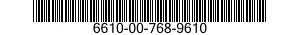 6610-00-768-9610  6610007689610 007689610