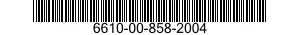 6610-00-858-2004  6610008582004 008582004