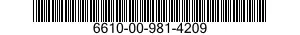 6610-00-981-4209  6610009814209 009814209