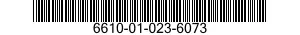 6610-01-023-6073 INDICATOR,ATTITUDE 6610010236073 010236073