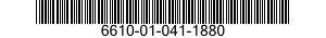 6610-01-041-1880 INDICATOR,ATTITUDE 6610010411880 010411880
