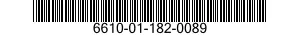 6610-01-182-0089 INDICATOR,AIR SPEED 6610011820089 011820089