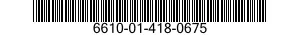 6610-01-418-0675 INDICATOR,AIRSPEED AND DIRECTION 6610014180675 014180675
