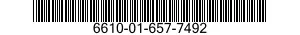 6610-01-657-7492 DISPLAY UNIT,FLIGHT INFORMATION 6610016577492 016577492