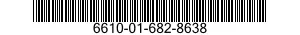 6610-01-682-8638 INDICATOR,ATTITUDE 6610016828638 016828638