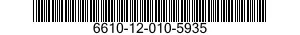 6610-12-010-5935  6610120105935 120105935