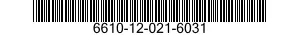 6610-12-021-6031  6610120216031 120216031