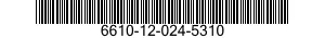 6610-12-024-5310  6610120245310 120245310