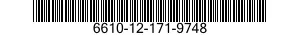 6610-12-171-9748 ALTIMETER,PRESSURE 6610121719748 121719748