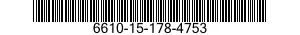 6610-15-178-4753 INDICATOR,AIR SPEED 6610151784753 151784753