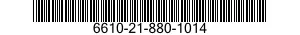 6610-21-880-1014 PANEL,INDICATOR 6610218801014 218801014