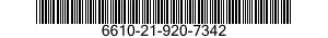 6610-21-920-7342 RECORDER SUBASSEMBLY 6610219207342 219207342
