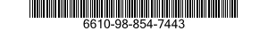 6610-98-854-7443 INDICATOR,TRUE AIR SPEED 6610988547443 988547443