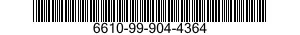 6610-99-904-4364 INDICATOR,ATTITUDE 6610999044364 999044364