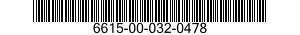 6615-00-032-0478  6615000320478 000320478