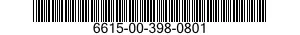 6615-00-398-0801 CAM,SWITCH 6615003980801 003980801