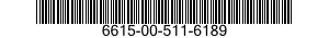 6615-00-511-6189  6615005116189 005116189