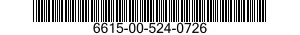 6615-00-524-0726  6615005240726 005240726