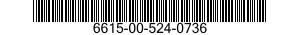 6615-00-524-0736  6615005240736 005240736