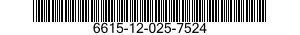 6615-12-025-7524  6615120257524 120257524