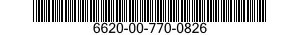 6620-00-770-0826  6620007700826 007700826