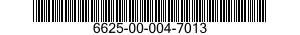 6625-00-004-7013 TEST SET SUBASSEMBLY,ELECTRICAL AND ELECTRONIC TEST EQUIPMENT 6625000047013 000047013