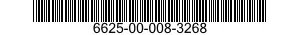 6625-00-008-3268 VOLTMETER 6625000083268 000083268