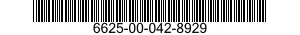 6625-00-042-8929 DETECTOR,RADIO FREQUENCY 6625000428929 000428929