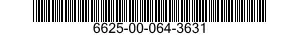 6625-00-064-3631 TEST SET SUBASSEMBLY,ELECTRICAL AND ELECTRONIC TEST EQUIPMENT 6625000643631 000643631