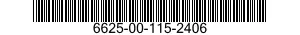 6625-00-115-2406 OSCILLOSCOPE 6625001152406 001152406