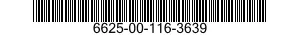 6625-00-116-3639 METER,NULL 6625001163639 001163639