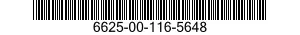 6625-00-116-5648 METER,AUDIO LEVEL 6625001165648 001165648