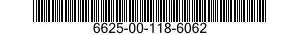 6625-00-118-6062 TEST SET,RADAR 6625001186062 001186062