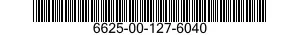 6625-00-127-6040 AMMETER 6625001276040 001276040