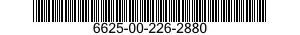 6625-00-226-2880 VOLTMETER 6625002262880 002262880