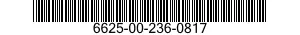 6625-00-236-0817 TEST SET,COMPUTER 6625002360817 002360817