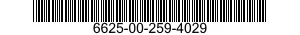 6625-00-259-4029  6625002594029 002594029