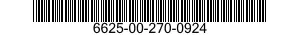 6625-00-270-0924 CONTROLLER,TEST,ELECTRONIC SYSTEM 6625002700924 002700924