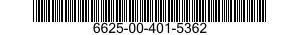 6625-00-401-5362 RESISTANCE STANDARD 6625004015362 004015362