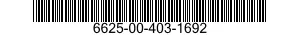 6625-00-403-1692 MULTIPLIER,ELECTRICAL INSTRUMENT 6625004031692 004031692