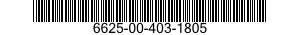 6625-00-403-1805 GENERATOR,PULSE 6625004031805 004031805